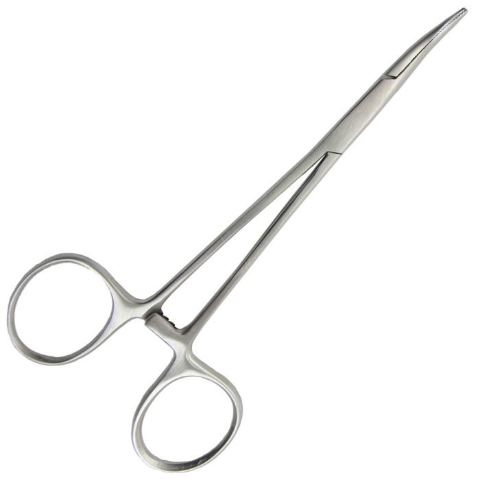 Orvosi gyakorlat/Fogorvosi Rendelő/Sebészeti Fogászati Varratok - Mosquito csipesz, PRIMA, egyenes/hajlított, 12 cm
