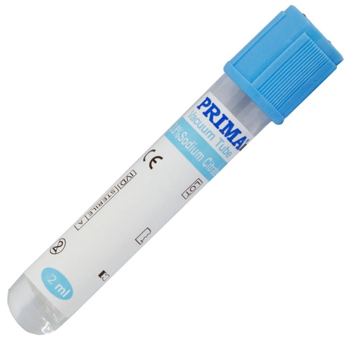 Orvosi Laboratórium/Laboratóriumi Kellékek/Vérvétel - PRIMA vákuumos vérvételi cső koagulációhoz, üveg, 13x75mm, 100 db