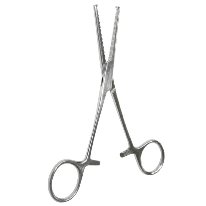 Állatorvosi/Állatorvosi Felszerelések és Eszközök/Állatorvosi Eszközök - PRIMA Kocher fogó, 14/16 cm