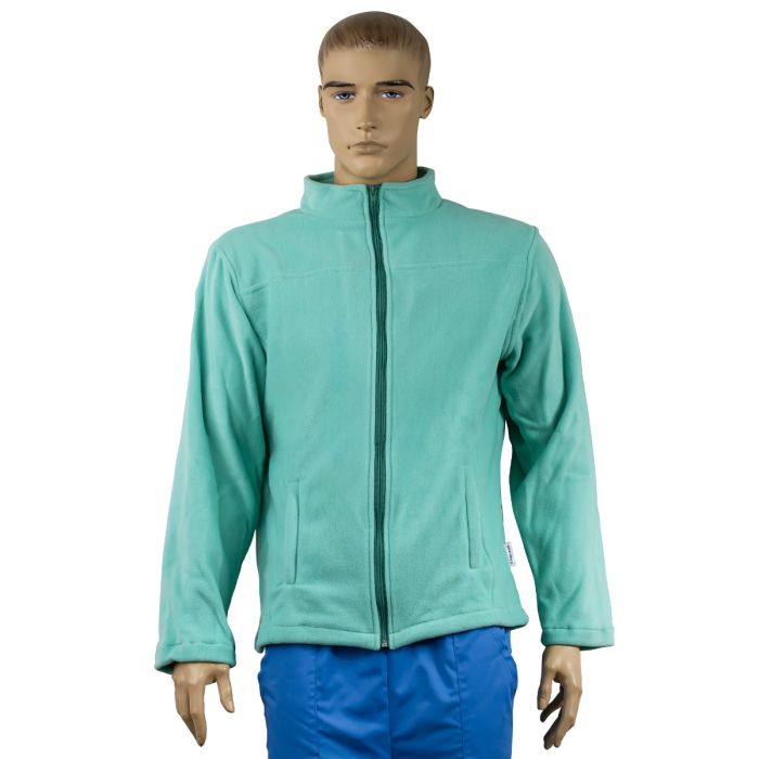Polár fleece ruházat - JOE orvosi gyapjúdzseki, uniszex, zöld