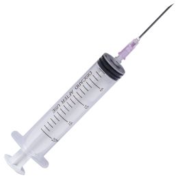 Orvosi gyakorlat/Fogorvosi Rendelő/Fecskendők és Fecskendő Tűk - PRIMA Eldobható Fecskendők 20 ml, Luer Slip, Rózsaszín Tű, 50 db