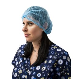 Orvosi gyakorlat/Kozmetikai SPA/Fogorvosi Rendelő - PRIMA orvosi sapka, kék, PPSB, gumival és csattal, 100 darab