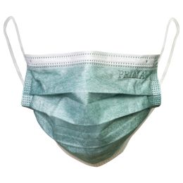Orvosi gyakorlat/Kozmetikai SPA/Fogorvosi Rendelő - Orvosi sebészeti maszkok, PRIMA, rugalmas pánttal, sötétzöld, 50 darab