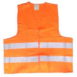 Higiénia és biztonság/Jelző- és biztonsági indikátor táblák/Biztonsági fluoreszcens ruházat - PRIMA jelző mellény, fluoreszkáló narancssárga, XL méret