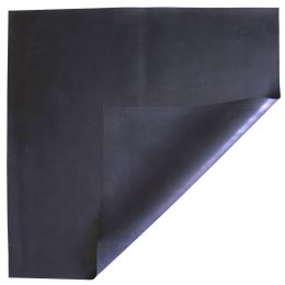 Sterilizálás és Fertőtlenítők/FERTŐTLENÍTŐ SZŐNYEGEK/Bejárati Szőnyegek - Fekete gumi védőszőnyeg, 75x75cm