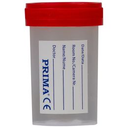 Orvosi Laboratórium/Laboratóriumi Kellékek/Mintatartók - PRIMA Steril Vizeletkultúra Tartály, Átlátszó, 60ml