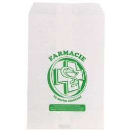 Írószerek és irodai kiegészítők/Irodai kellékek és írószerek/Csomagoló zacskók - Gyógyszertár papírzacskók, S (8 x 18 cm), 2500 darab/készlet