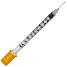 Orvosi gyakorlat/Fogorvosi Rendelő/Fecskendők és Fecskendő Tűk - PRIMA Inzulin fecskendők 1 ml-es, fix tűvel, 27G (0,4x13 mm), steril, 100 db