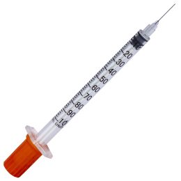 Orvosi gyakorlat/Fogorvosi Rendelő/Fecskendők és Fecskendő Tűk - PRIMA Inzulin fecskendők 1 ml-es, fix tűvel, 29G (0,33x13 mm), steril, 100 db