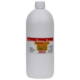 Sterilizálás és Fertőtlenítők/Dörzsölő Alkohol és Fertőtlenítő Oldatok/Dörzsölő Alkohol és Fertőtlenítő Oldatok - Rivanol (fertőzés elleni szer) oldat 0,1%, 1000 ml
