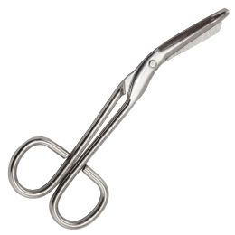Orvosi gyakorlat/Fogorvosi Rendelő/Orvosi Laboratórium - PRIMA 14,5 cm, Autoklávozható, Rozsdamentes Acél, Orvosi Olló, Ívelt Pengékkel, Tompa Végekkel
