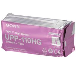Orvosi gyakorlat/Fogyóeszközök EKG/ECG, Ultrahang/EKG/ECG Papír - Eredeti SONY magasfényű hőpapír, 110mmx20m