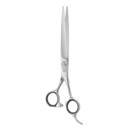 Állatorvosi/Kisállat-ápolás és kozmetika - Professzionális kutyakozmetikai olló, egyenes, 19 cm, rozsdamentes acél