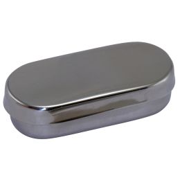 Fogorvosi Rendelő/FOGÁSZATI ESZKÖZÖK/Dobozok Fogászati Műszerekhez - PRIMA Rozsdamentes Acél Doboz Fúrókhoz és Reszelőkhöz, 5x2x1cm