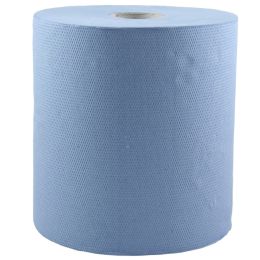 Takarítás és háztartási munkák/Papírtermékek és adagolók/Papírtörlő tekercsek - PRIMA Kék papírtörlő tekercs, 20cmx160m, 6 tekercs/készlet