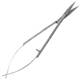 Állatorvosi/Sebészeti állatorvosi Varratok/Állatorvosi Sebészeti Eszközök - Castroviejo olló, ívelt, 14 cm