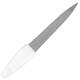 Kozmetikai SPA/MANIKŰR ÉS PEDIKŰR TERMÉKEK/Manikűr és Pedikűr Eszközök - PRIMA fém körömreszelő dupla csiszolófelülettel, 10cm