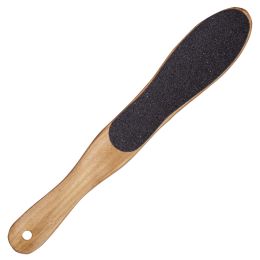 Kozmetikai SPA/MANIKŰR ÉS PEDIKŰR TERMÉKEK/Manikűr és Pedikűr Eszközök - PRIMA fa pedikűrreszelő, 27cm, 15cm aktív felület, barna