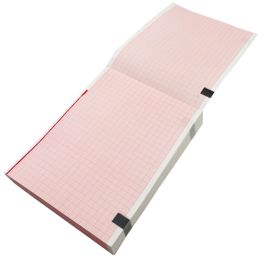 Orvosi gyakorlat/Fogyóeszközök EKG/ECG, Ultrahang/EKG/ECG Papír - PRIMA EKG papír 110x140mm (Nihon Kohden), 143 lap, narancssárga