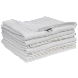Horeca/Zuhanytörölközők és köntösök/Törölközők - PRIMA 6 csomagos fürdőlepedő készlet, 100 pamut, 50x90cm, 450g/m2, fehér
