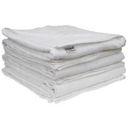 Horeca/Zuhanytörölközők és köntösök/Törölközők - PRIMA 6 csomagos fürdőlepedő készlet, 100 pamut, 70x140cm, 450g/m2, fehér