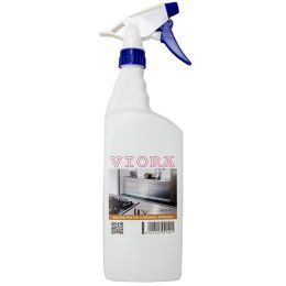 Sterilizálás és Fertőtlenítők/Fertőtlenítők/Felületfertőtlenítő - VIORA Rozsdamentes Acél Tisztító Spray 1 Liter