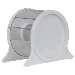 Fogorvosi Rendelő/Rozsdamentes acél és műanyag adagolók/Fogászati ​​Kellékek - PRIMA Barrier fólia adagoló, fehér, 240x135x180mm