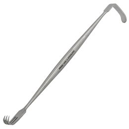 Állatorvosi/Állatorvosi Felszerelések és Eszközök/Állatorvosi Eszközök - Bőr horog retractor, 4 horog, 14cm