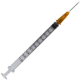 Orvosi gyakorlat/Fogorvosi Rendelő/Fecskendők és Fecskendő Tűk - PRIMA Inzulin fecskendők 1 ml 25G levehető tűvel, 100 db