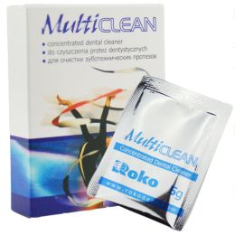 Fogászati Laboratóriumi Technológia/Fogsági Laboratóriumi Technológiai Kellékek/Fogászati Laboratóriumi Technológiai Anyagok - Fogtisztító por Multiclean 5g/csomag, 5 csomag