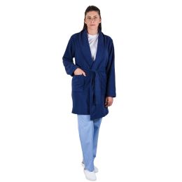 Polár fleece ruházat - PRIMA Modern polár köntös, sötétkék