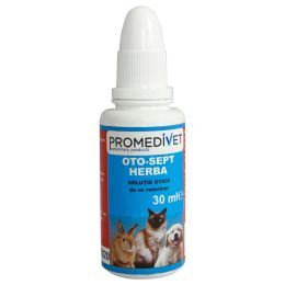 Állatorvosi - Antiparazitikus és sebgyógyító fülcsepp, 30 ml