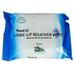 Kozmetikai SPA/Arckozmetikumok/Arckozmetikumok és fejbőr kozmetikumok - Sminklemosó törlőkendők, 25 darab