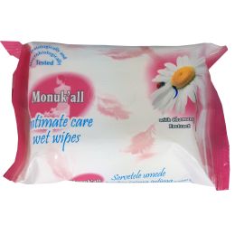 Kozmetikai SPA/Kozmetikai Kellékek/Egyszer Használatos Kozmetikai Kezelési Cikkek - Intim nedves törlőkendők, 20 darab/csomag