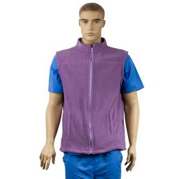 Munkaruhák/PROFESSZIONÁLIS EGYENRUHÁK/Polár fleece ruházat - Unisex polar mellény lila M 1 db