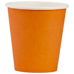 Fogorvosi Rendelő/Profilaxis TERMÉKEK/Fogápolás - Eldobható poharak kartonból 180ml narancs 50 db