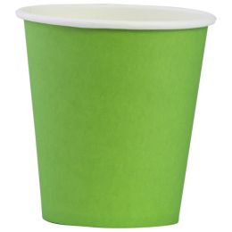 Fogorvosi Rendelő/Profilaxis TERMÉKEK/Fogápolás - Papírpoharak zöld színben 180 ml 50 db