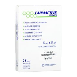 Elsősegély/ELSŐSEGÉLY KÉSZLETEK/Elsősegély Égési Sérülésekhez - Calcium alginate kötszer 5x5 cm 10 darab