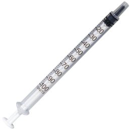 Orvosi gyakorlat/Fogorvosi Rendelő/Fecskendők és Fecskendő Tűk - PRIMA 1ml inzulin fecskendő tű nélkül, 100 db, steril, eldobható