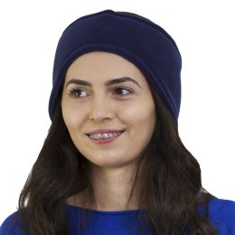 Munkaruhák/PROFESSZIONÁLIS EGYENRUHÁK/Munkás sapkák és fejpántok - PRIMA polar fejpánt, sötétkék, L méret, 1 db