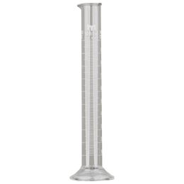 Orvosi Laboratórium/Laboratóriumi Kellékek/Laboratóriumi üvegware - Prima osztályú fokozott henger, boroszilikát üvegből készült, átlátszó, csőrével ellátva, ami szivárgásmentes öntést biztosít, 100 ml
