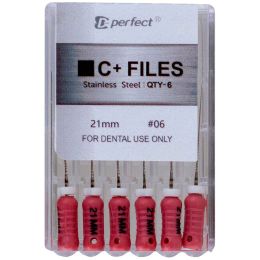 Fogorvosi Rendelő/ENDODONTIA/Gyökérkezelő Tűk - C-Pilot Fileas 06 (rózsaszín) 21mm 6 db