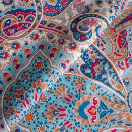 Szövetek és Varrási Kiegészítők/Szövetek/Nyomott Szövetek - Textil szövet, pamut, mozaik, 2,4 x 1m