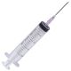 Orvosi gyakorlat/Fogorvosi Rendelő/Fecskendők és Fecskendő Tűk - PRIMA Eldobható Fecskendők 20 ml, Luer Slip, Rózsaszín Tű, 50 db